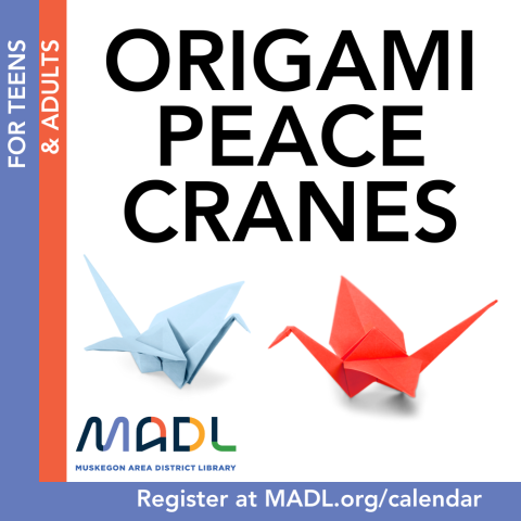 origami peace cranes