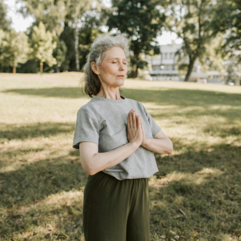 yoga in the park 