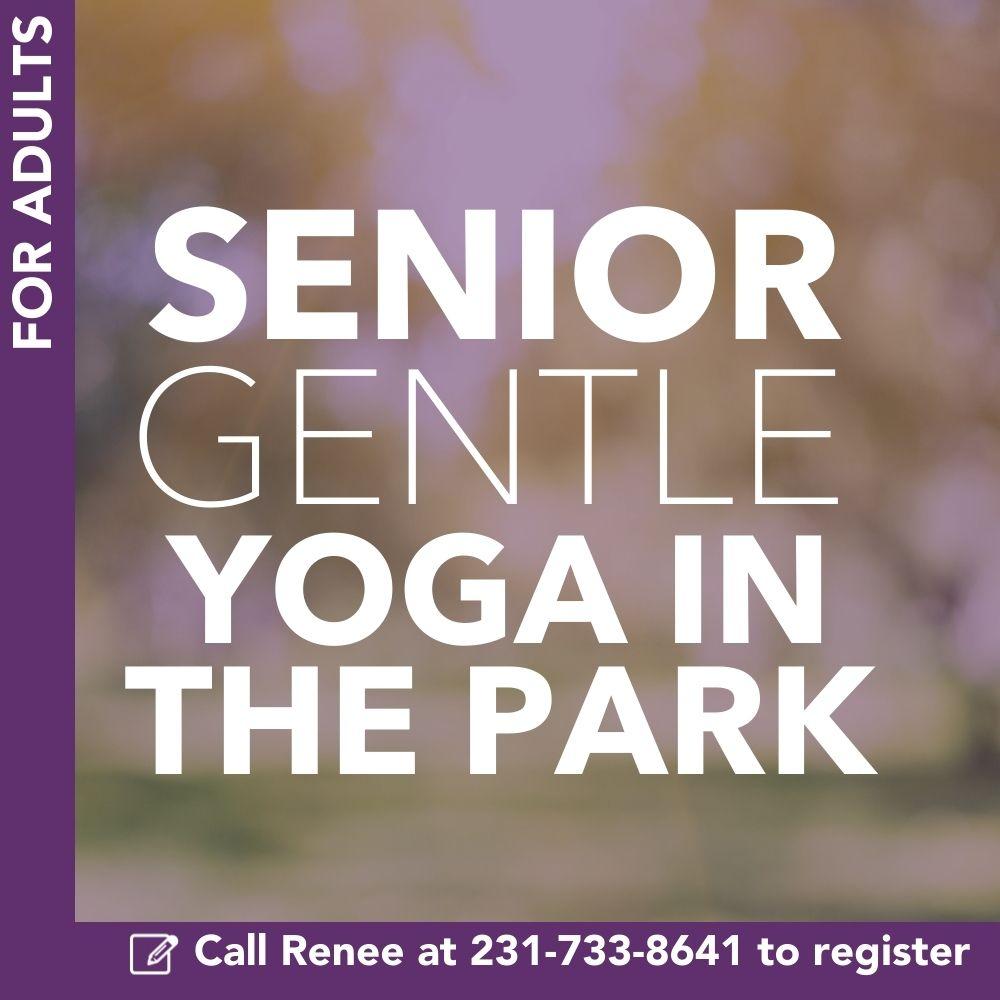 gentle yoga in the park