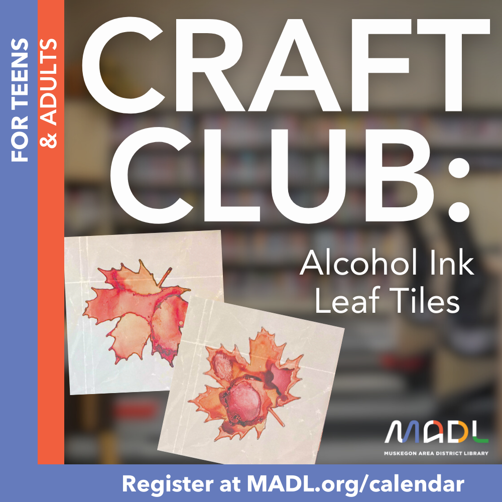 Alcohol Ink Leaf Tiles