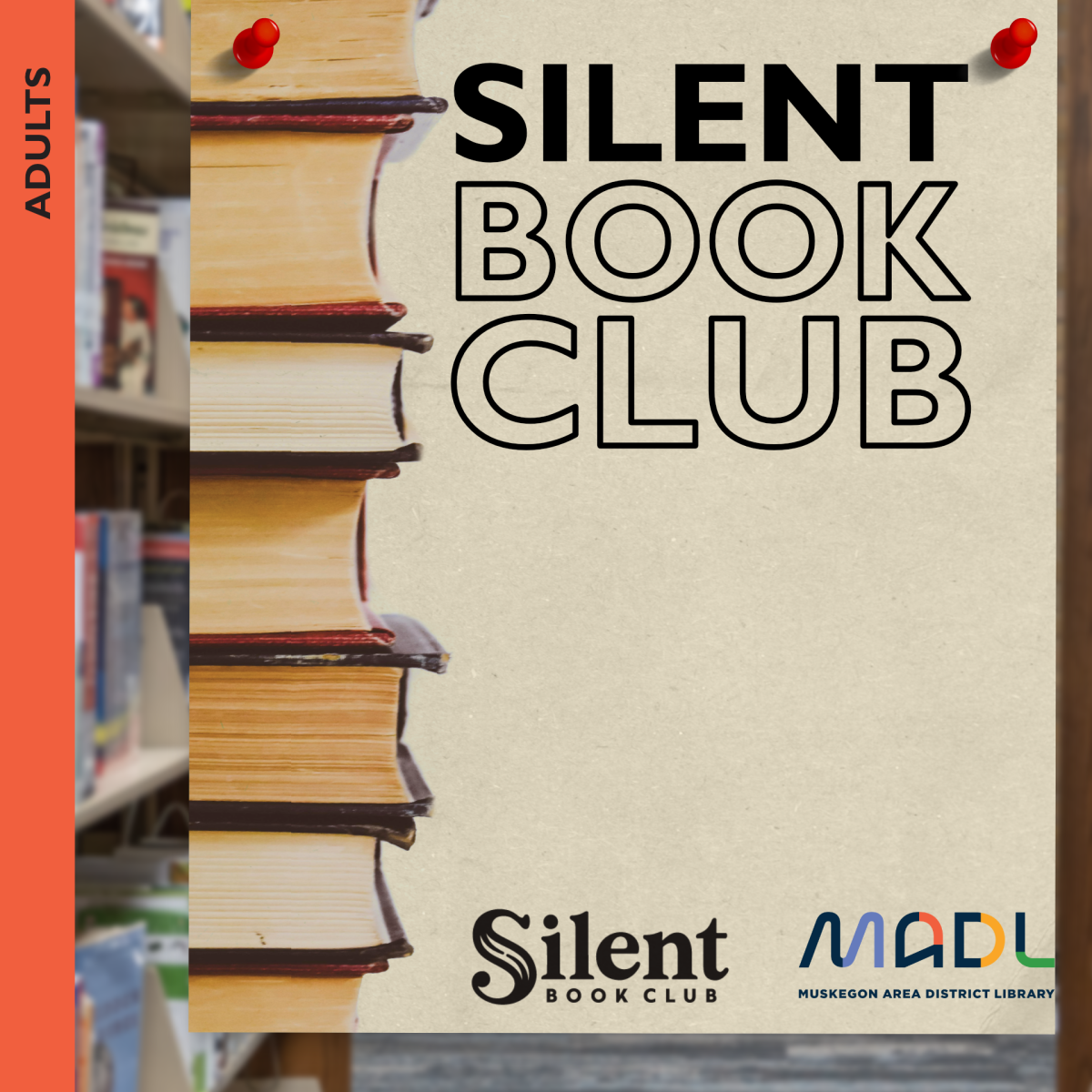 Silent book club